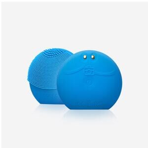 Foreo Luna Fofo Smart Silicone Facial Cleansing Massage Brush Blue. NIB